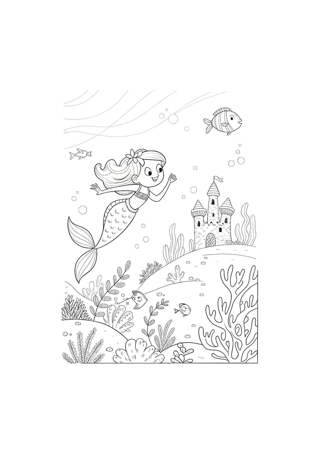 Mythical Creatures Coloring Book for Kids – 20 Printable A4 Pages – Magical and Enchanting Fantasy Illustrations – Digital PDF Download