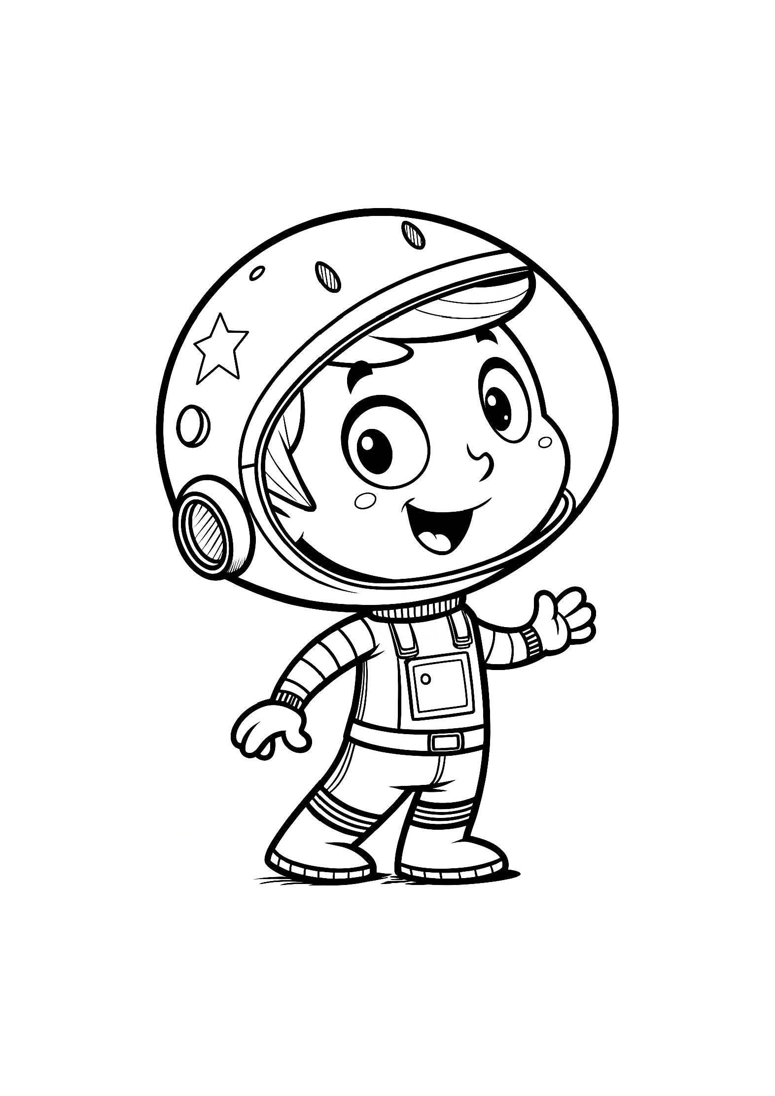Outer Space Kids Coloring Book – 20 Printable A4 Pages – Fun and Educational Space-Themed Illustrations – Digital PDF Download