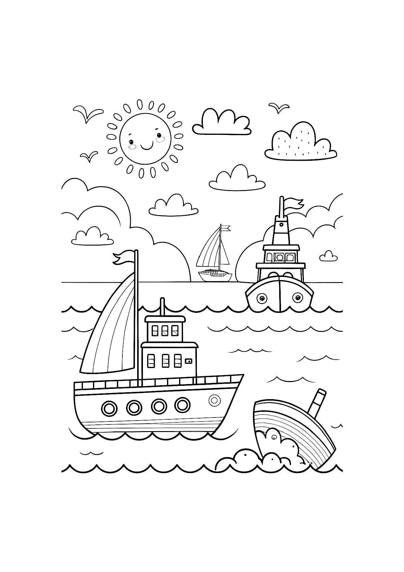 Shapes & Patterns Coloring Book for Kids – 20 Printable A4 Pages – Fun and Educational Coloring Pages – Digital PDF Download