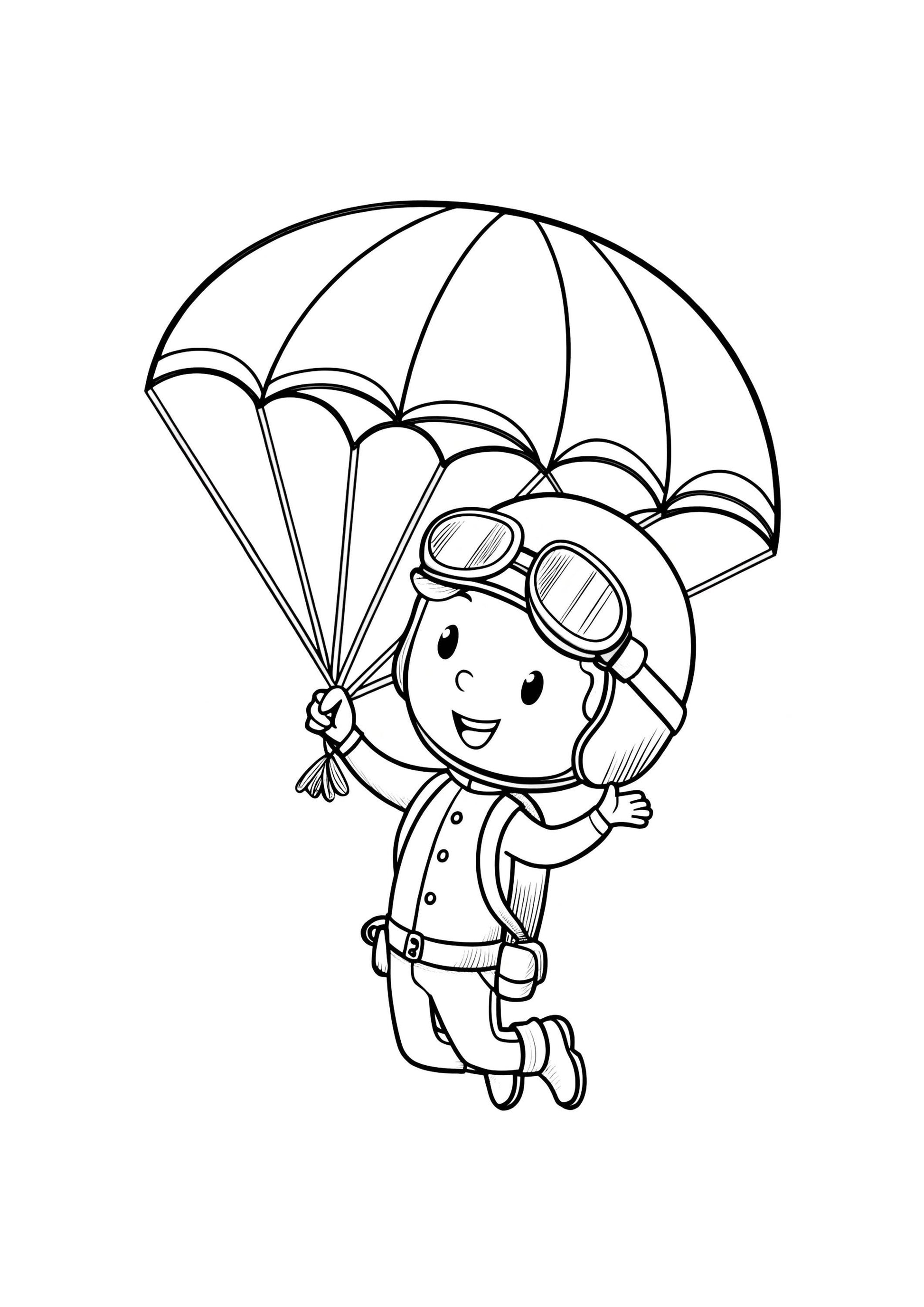 Pilot Coloring Book for Kids – 25 Printable A4 Pages – Fun Aviation and Pilot Illustrations – Digital PDF Download
