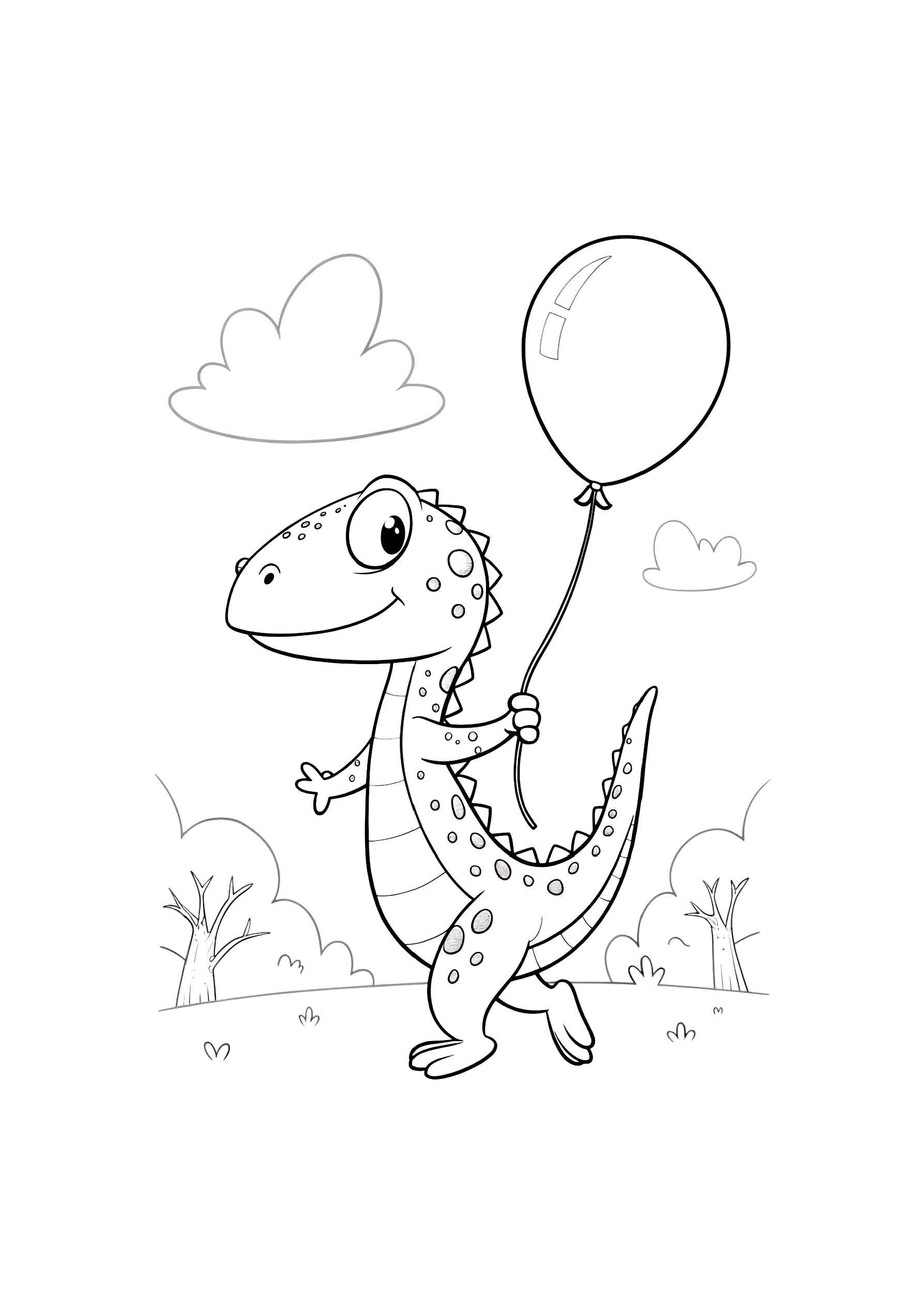 Reptiles Coloring Book for Kids – 30 Printable A4 Pages – Fun and Educational Reptile Illustrations – Digital PDF Download