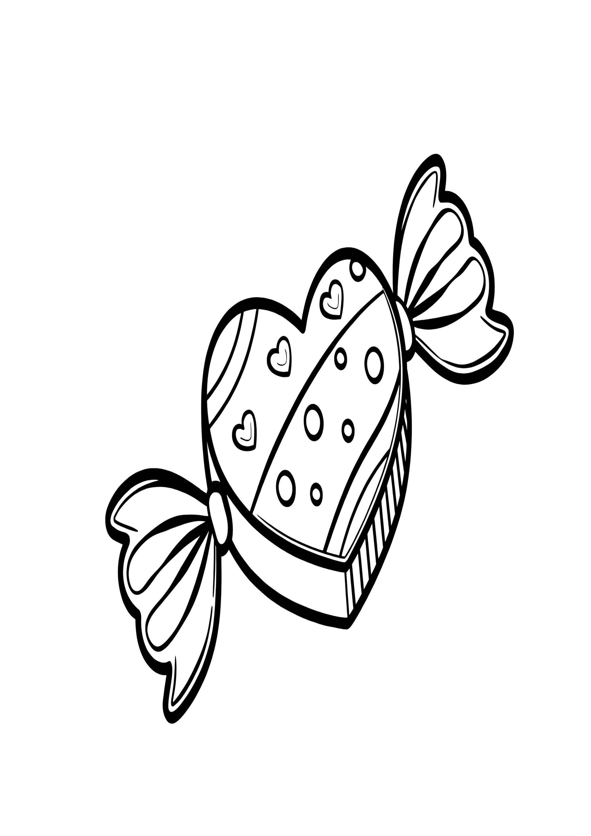 Candies Coloring Book for Kids – 40 Printable A4 Pages – Fun Sweet Treats Coloring Activity – Digital PDF Download
