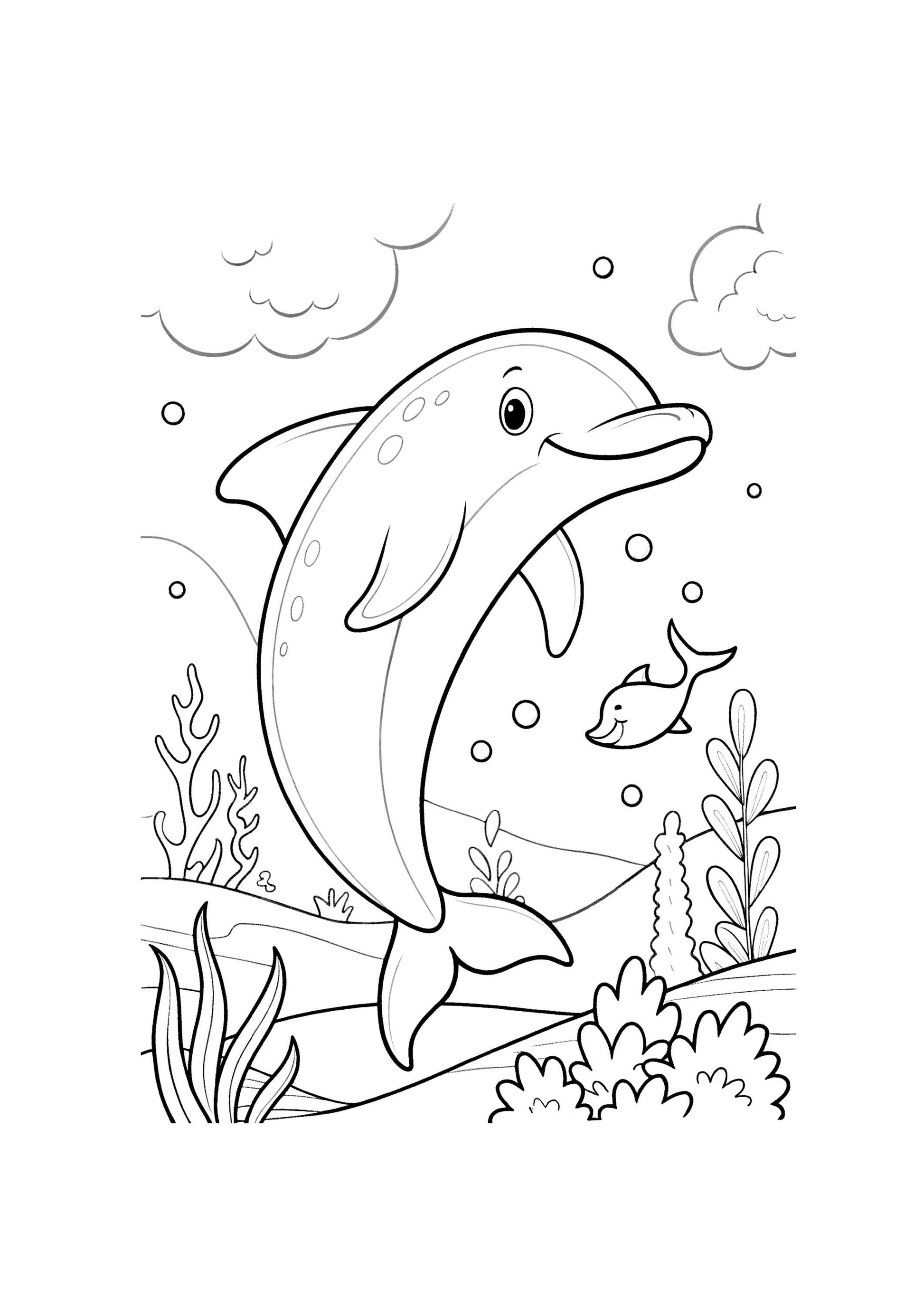 Sea Coloring Book for Kids – 85 Printable A4 Pages – Underwater and Ocean Life Illustrations – Digital PDF Download