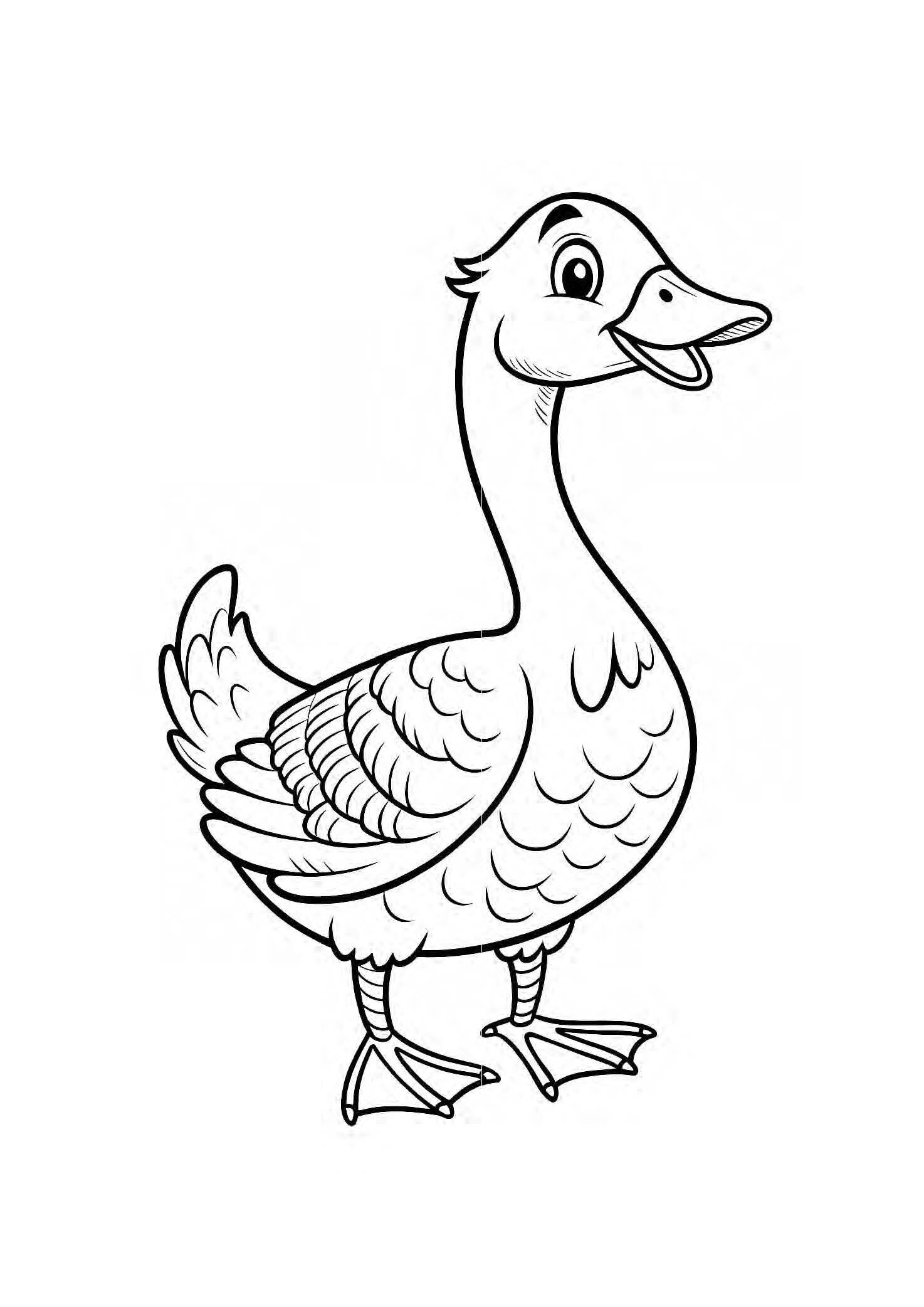 Farm Animals Coloring Book for Kids – 20 Printable A4 Pages – Cute and Fun Farm Animal Illustrations – Digital PDF Download