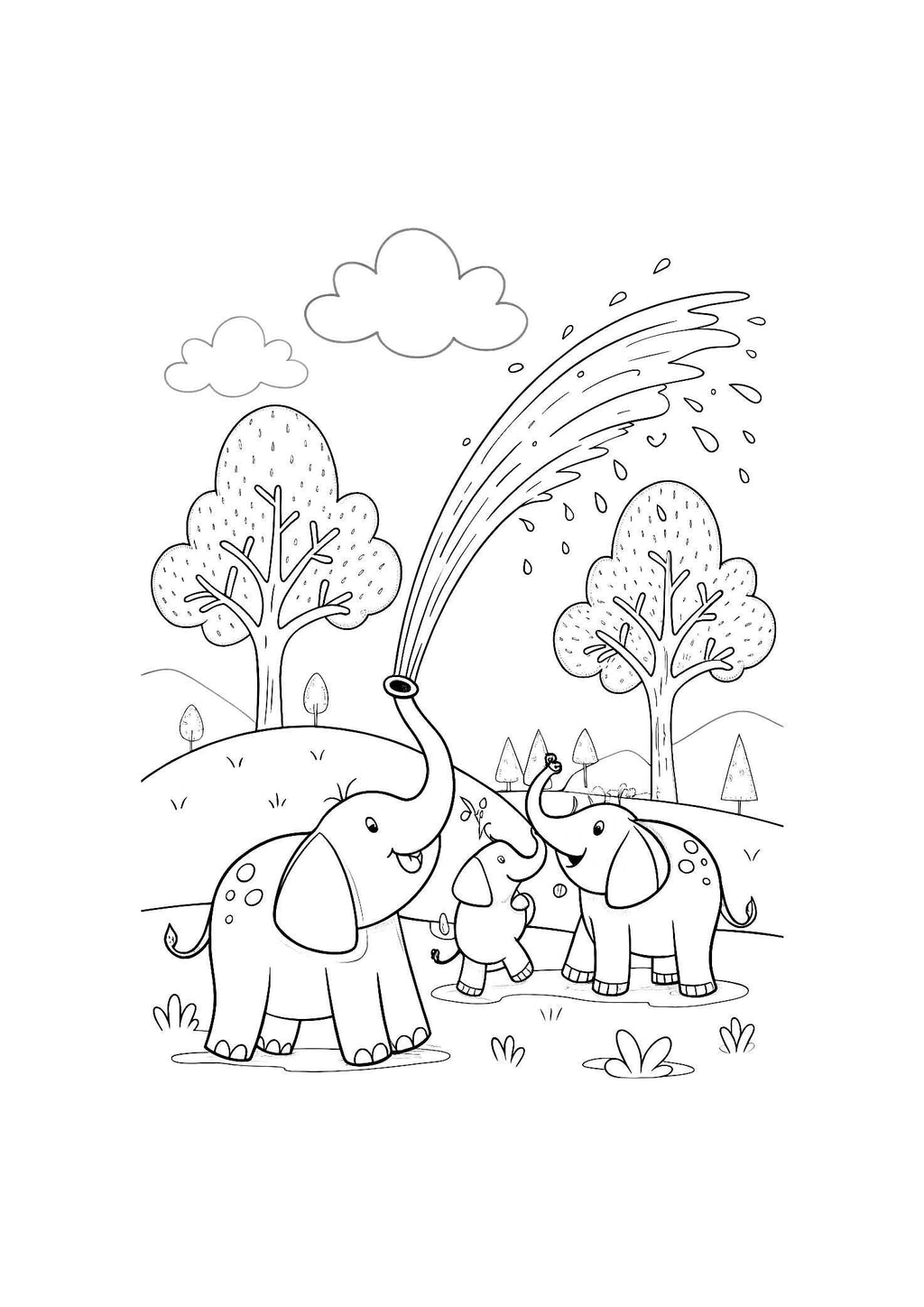 Safari Adventure Coloring Book for Kids – 20 Printable A4 Pages – Fun and Educational Safari Animal Illustrations – Digital PDF Download