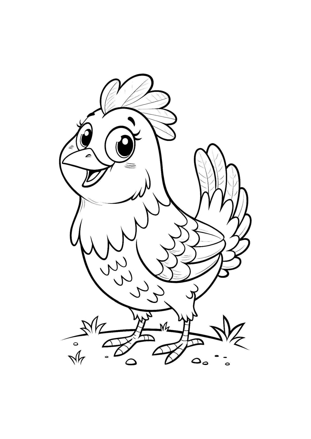 Pet Coloring Book for Kids – 20 Printable A4 Pages – Cute and Fun Pet Animal Illustrations – Digital PDF Download