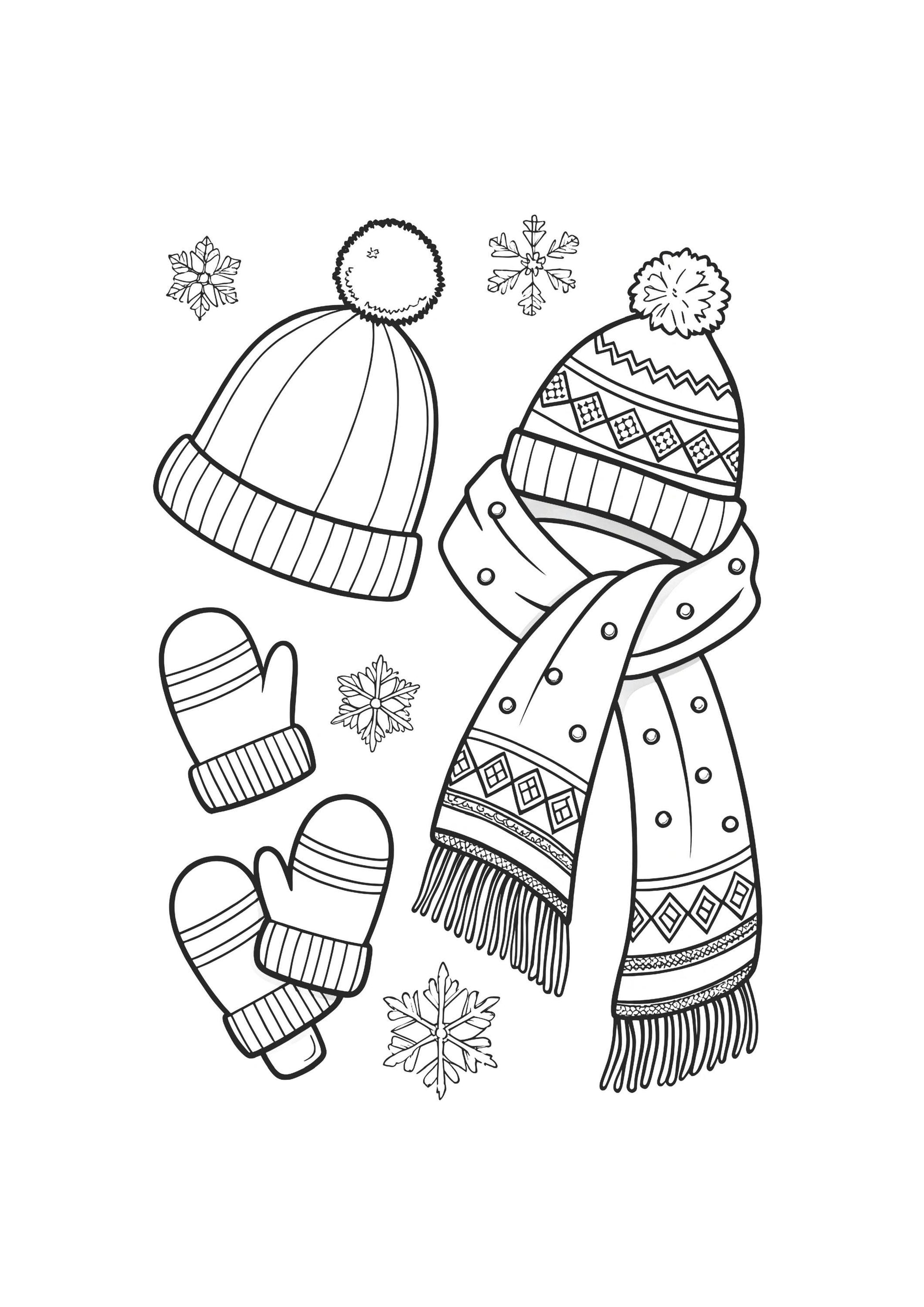 Clothes Coloring Book for Adults and Kids | 25 A4 PDF Pages | Fashion & Apparel Coloring Pages | Instant Download